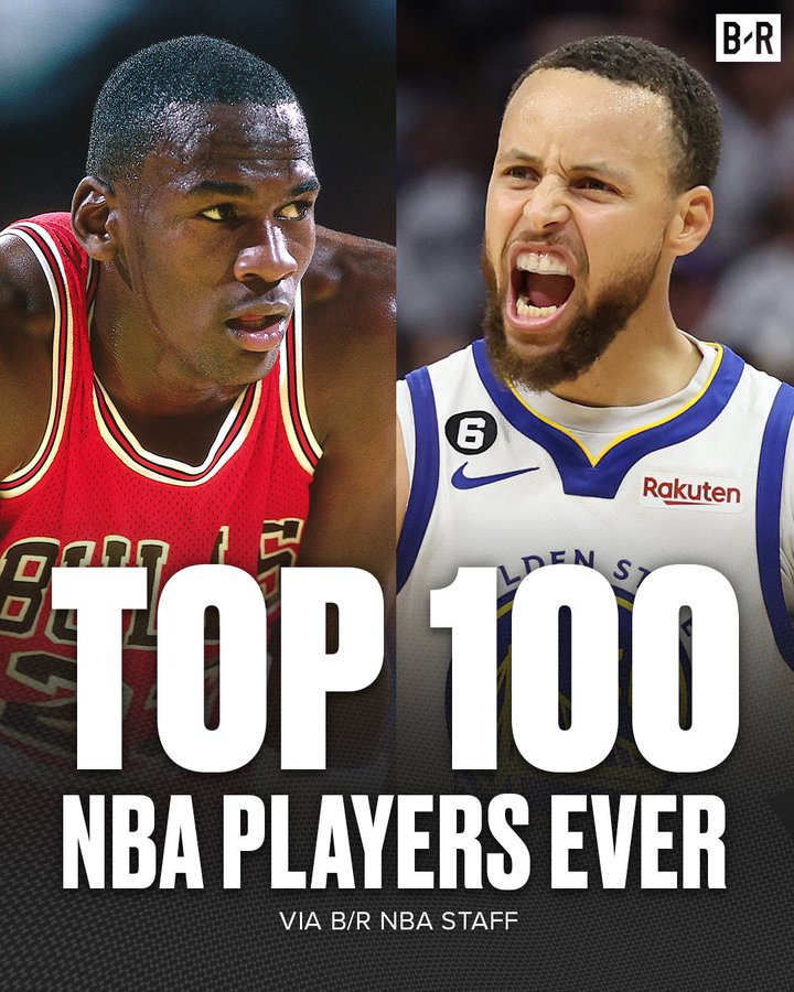 开云app下载-美媒排NBA历史前100球员：乔詹前二，库里进入前十，科比第11